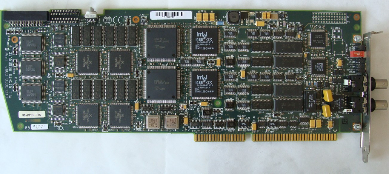 Intel Dialogic D/300SC-E1-75 REV2 - Click Image to Close